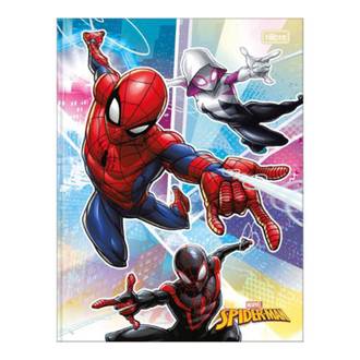 CADERNO BROCHURAO CAPA DURA 80FLS - SPIDER MAN - PCT 5 - TILIBRA