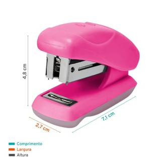 GRAMPEADOR MINI - 26/6 18FLS -COLORIDO -B5101 -612751 - UN - BAZZE