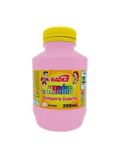 TINTA GUACHE 250ML  - ROSA - UN - RADEX