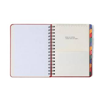 PLANNER PERMANENTE CLASSICO E A5 / CISNE FLORAL - UN - CICERO