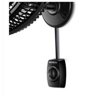 VENTILADOR DE PAREDE 40CM VTX-40P-8P 127V - 8 PAS - PRETO - UN - MONDIAL