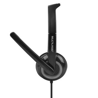 HEADSET P3 PH367 - PRETO - UN - MULTILASER
