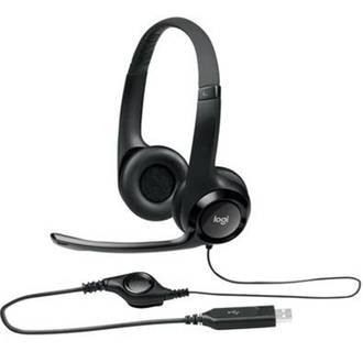 HEADSET USB H390 981-000014 - PRETO - UN - LOGITECH