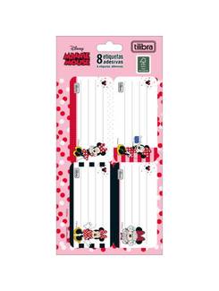 ETIQUETA ADESIVA ESCOLAR  - MINNIIE - UN - TILIBRA