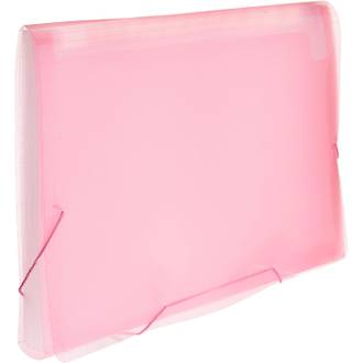 PASTA SANFONADA A4 12 DIVISORIAS - 1027 - ROSA - UN - ACP