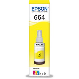 GARRAFA DE TINTA 664 AMARELO T664420-AL - UN - EPSON