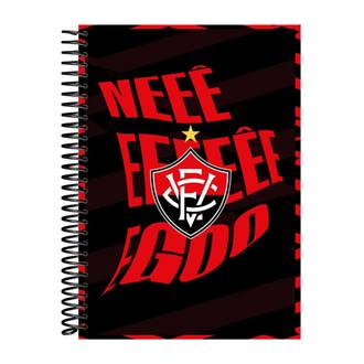 CADERNO UNIV CAPA DURA 10X1 160FLS - EC VITORIA / 6531 - UN - BAHIA ARTES