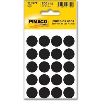 ETIQUETAS P/IDENTIFICACAO  - TP-19PT - UN - PIMACO