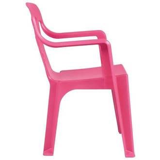 POLTRONINHA PLASTICA KIDS 15151553 - ROSA - UN - MOR