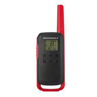 RADIO COMUNICADOR ALCANCE 32KM - T210BR - PRETO/VERMELHO - UN - MOTOROLA