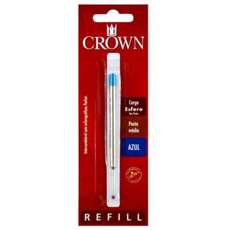 REFIL PARA CANETA TIPO PARKER CA14007 - AZUL - UN - CROWN
