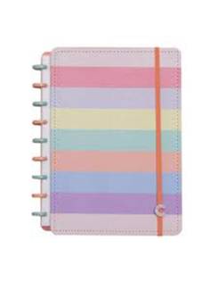 CADERNO INTELIGENTE MEDIO CIMD3057 - ARCO-IRIS PASTEL - UN - CADERNO INTELIGENTE