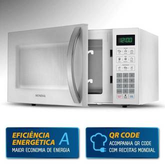 MICRO-ONDAS 34 LTS 127V MO-02-34-W - BRANCO - UN - MONDIAL