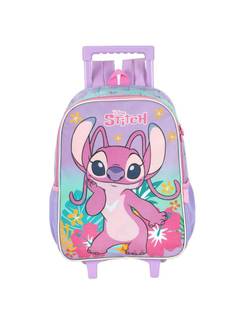 MOCHILA C/RODAS STITCH IC42382SC - INFANTIL - ROXO - UN - LUXCEL