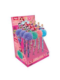 CANETA GEL PRINCESAS POMPOM 0.7MM - 909749 - DPL 12 - TRIS