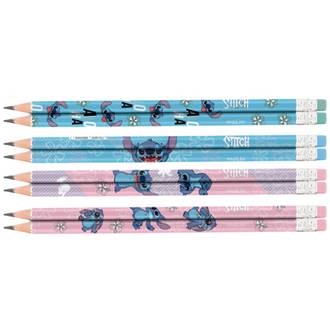 LAPIS PRETO HB STITCH C/BORRACHA - 31324 - UN - MOLIN