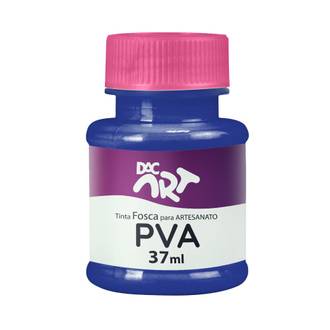 TINTA PVA FOSCA 37ML  - AZUL TURQUESA - UN - DAC