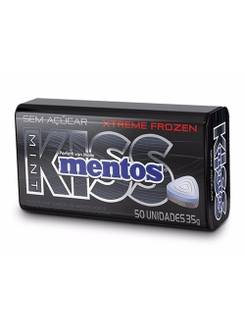 PASTILHA MENTOS KISS 35G - MENTA FORTE - UN - PERFETTI VAN MELLE