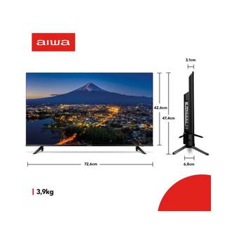 SMART TV LED 32 HD AWS-32 - BL02 - PRETO - UN - AIWA