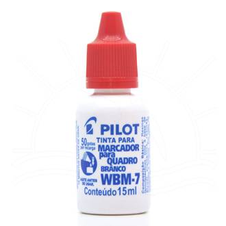 REFIL P/MARCADOR QUADRO BRANCO WBM-7 15 ML - VERMELHO - UN - PILOT