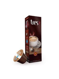 CAPSULA 3 CORACOES 9G - CAFE COM LEITE - UN - 3 CORACOES