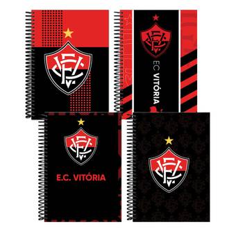 CADERNO UNIV CAPA DURA 15X1 240FLS - EC VITORIA / 6523 - UN - BAHIA ARTES