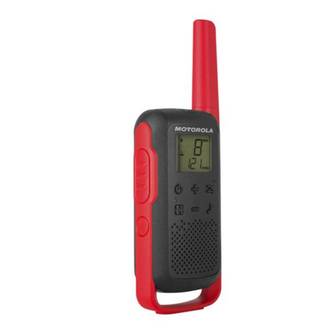 RADIO COMUNICADOR ALCANCE 32KM - T210BR - PRETO/VERMELHO - UN - MOTOROLA