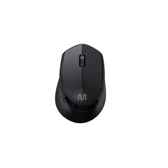 MOUSE SEM FIO EMBORRACHADO USB 2.4GHZ 1600DPI CLIQUE SILENCIOSO MO402 - PRETO - UN - MULTILASER