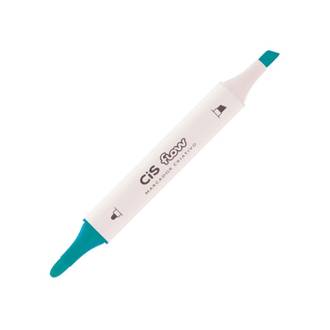 MARCADOR ARTISTICO PONTA DUPLA PERMANENTE - N66 - 57807 - TURQUESA - CX 06 - CIS