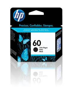 CARTUCHO DE TINTA 60 PRETO CC640WB - UN - HP