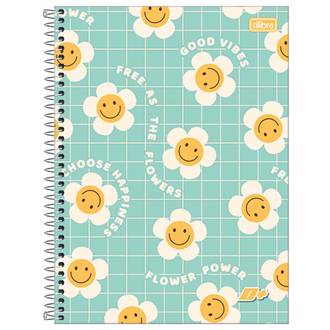 CADERNO 1/4 ESPIRAL CAPA DURA 96FLS - MAIS+ - UN - TILIBRA