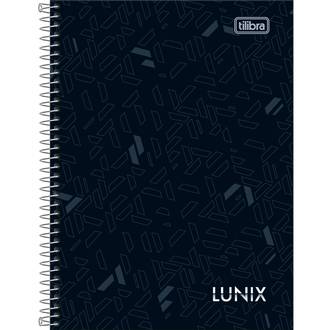 CADERNO UNIV CAPA DURA 16X1 256FLS - LUNIX - UN - TILIBRA