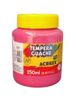 TINTA GUACHE 250ML  - ROSA - UN - ACRILEX