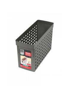 CAIXA ARQUIVO ESTREITO C/ FURO SEM TAMPA - OR70029 - CINZA - UN - ORDENE