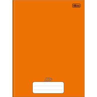 CADERNO BROCHURAO CAPA DURA 96FLS - D+ - LARANJA - UN - TILIBRA
