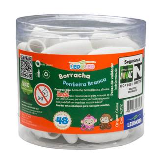 BORRACHA PONTEIRA 4352 - CX 48 - LEO E LEO