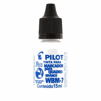 REFIL P/MARCADOR QUADRO BRANCO WBM-7 15 ML - PRETO - UN - PILOT
