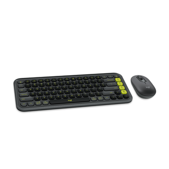 TECLADO E MOUSE S/FIO BT POP ICON - 920-013056 - GRAFITE - UN - LOGITECH