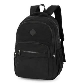 MOCHILA COSTAS CRINKLE ADV MS50131AV - PRETO - UN - LUXCEL