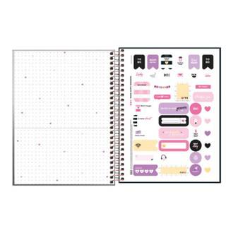 CADERNO COLEGIAL CAPA DURA 1X1 80FLS - 229750 - WE VILLAGE - UN - TILIBRA