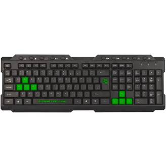 TECLADO GAMER DRAGON WAR TGDW - PRETO - UN - ELG