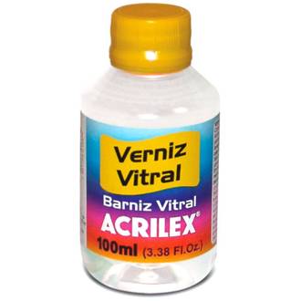 VERNIZ VITRAL INCOLOR 100ML - 08110 - PCT 6 - ACRILEX