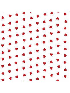 SACO TRANSPARENTE AMOR VERMELHO C/50 - 11X20 - UN - GALA