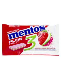 CHICLE MENTOS PURE FRESH 3+ 8,5G - MOR/MY FRA - UN - PERFETTI VAN MELLE