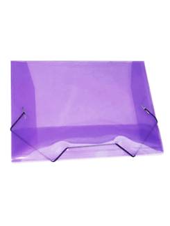 PASTA ELASTICO PLASTICA OFICIO - 1021 - LILAS - UN - ACP