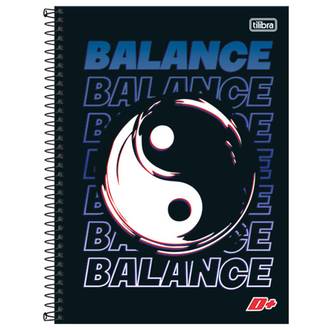 CADERNO UNIV CAPA DURA 10X1 200FLS - MAIS+ - UN - TILIBRA