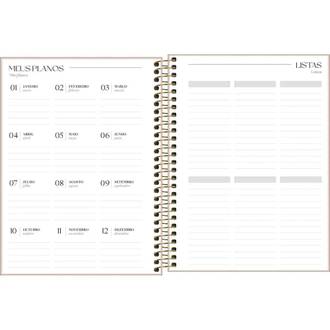AGENDA ESPIRAL VANILLA M7 - DIARIA - PCT 4 - TILIBRA