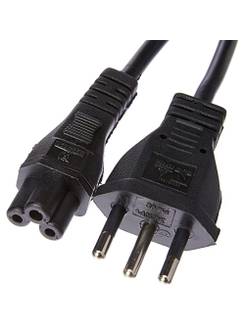 CABO FORCA TRIPOLAR NB 1,5M - 5956 - PRETO - UN - MD9