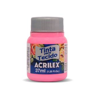 TINTA TECIDO FOSCA 37ML 04140 - ROSA - CX 12 - ACRILEX