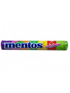 PASTILHA MENTOS STICK 37,5G - RAINBOW - UN - PERFETTI VAN MELLE